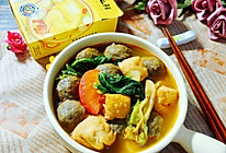 #i上冬日 吃在e起#油豆腐丸子火锅的做法