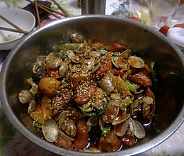 海鲜麻辣香锅的做法