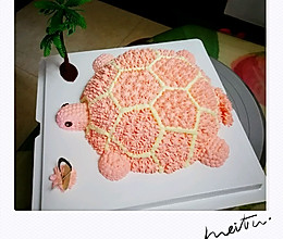6寸乌龟蛋糕的做法