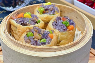 豆腐泡烧麦