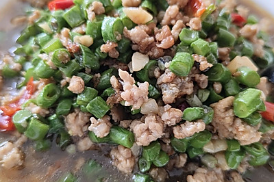 肉沫豆角