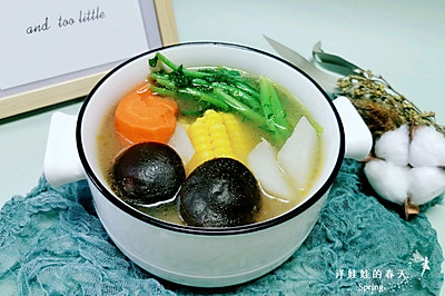 营养健康的五行蔬菜汤
