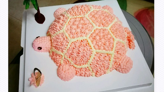 6寸乌龟蛋糕的做法