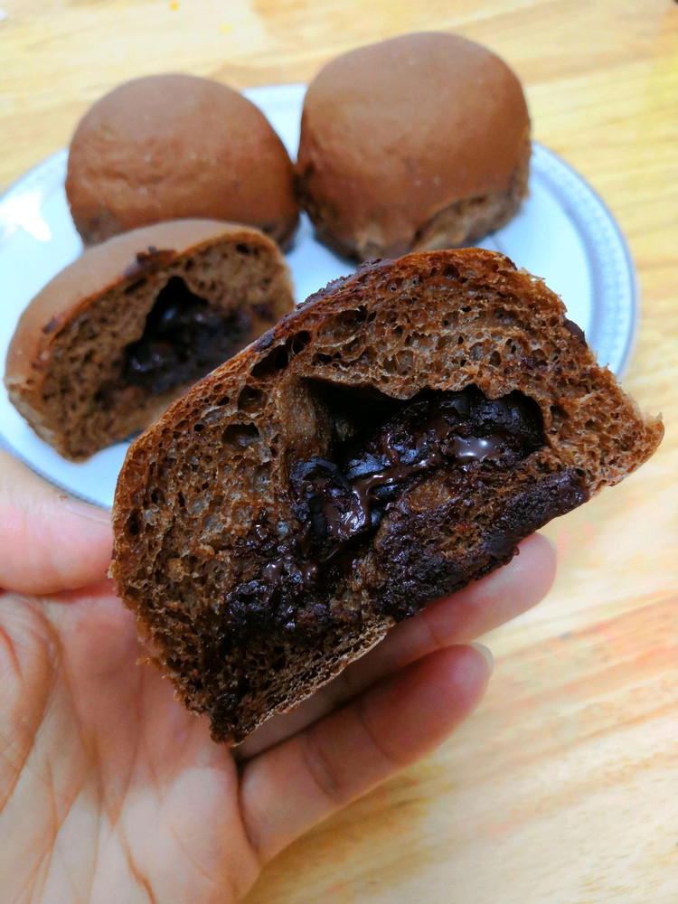 Cherry's 中种巧克力面包的做法