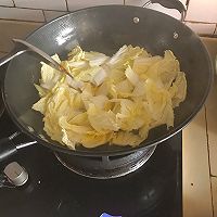 辣炒白菜的做法图解5
