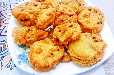 酥炸藕夹