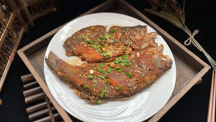 干煎鲈鱼