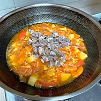 番茄土豆炖牛腩的做法图解6