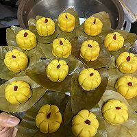 豆沙南瓜饼的做法图解8