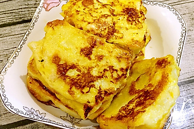 蜂蜜鸡蛋馒头片