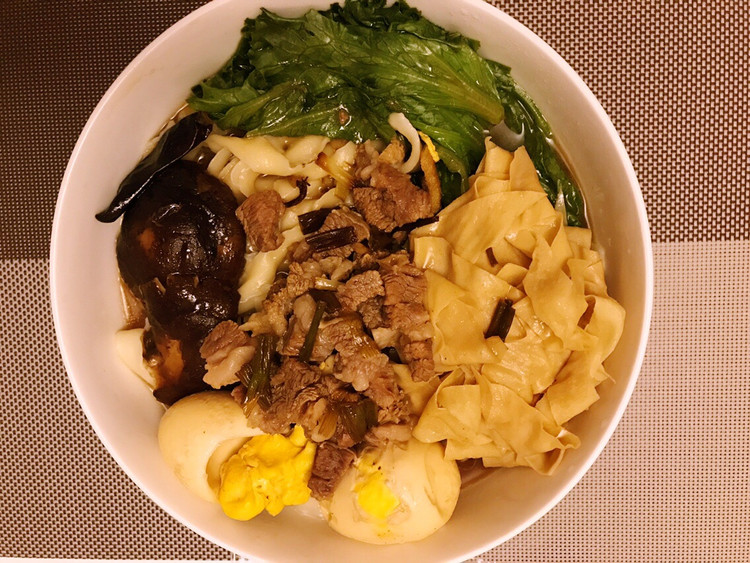 牛肉板面的做法