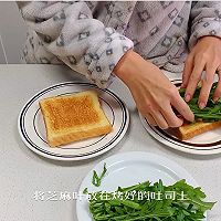 快手早餐系列之开放式牛油果酱柠檬虾仁三明治的做法图解17