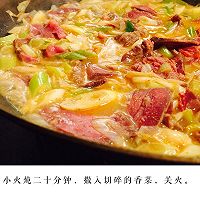 屋里有灯，火上有饭，就是家 之 大葱酸牛肉的做法图解5