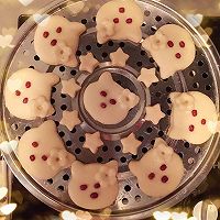 卡通小馒头，蝴蝶面的做法图解8