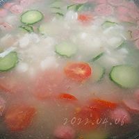 薯蓣什锦蛋花汤的做法图解4