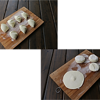 【鲜肉柳叶包】——COUSS CM-1200厨师机出品的做法图解7