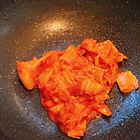 外酥里嫩超多汁过瘾～芝士肥牛泡菜饼的做法图解4
