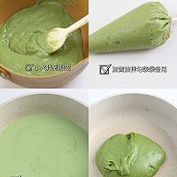 抹茶麻薯红豆海盐卷的做法图解5
