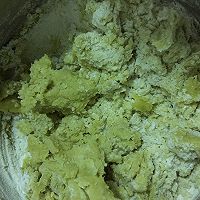 抹茶黄油小人饼干的做法图解4