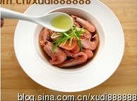 热炝野生北极虾的做法图解5
