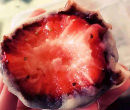 私房版本草莓大福——超美味，皮薄馅大低甜度的做法