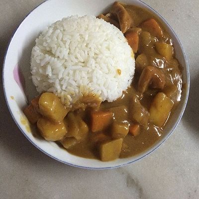 日式咖喱鸡饭