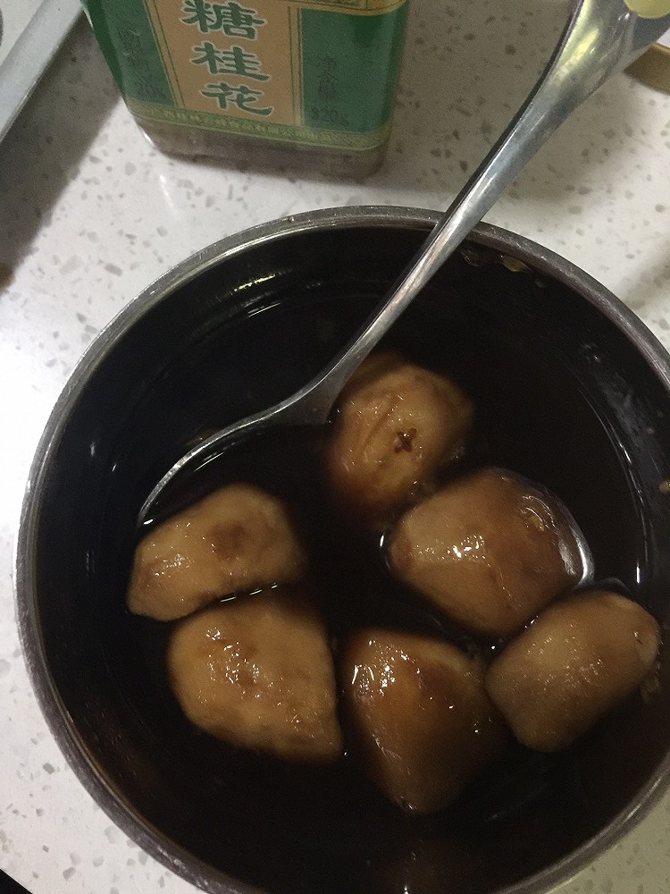 桂花糖芋头的做法