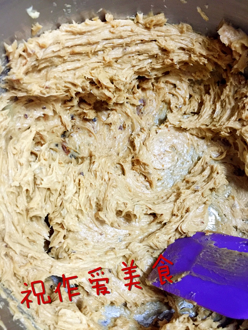 红糖燕麦桃酥的做法图解2