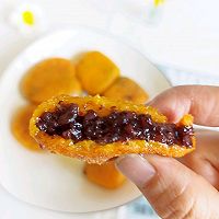 超好吃的南瓜紫米饼，糯糯叽叽的做法图解10