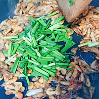 韭菜炒小虾的做法图解3