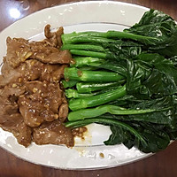 芥兰牛柳的做法图解4