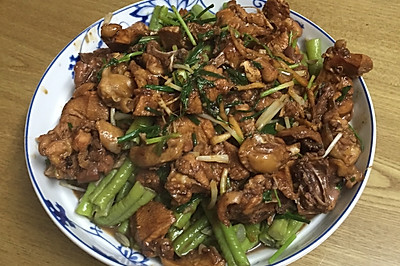 鸡肉豆角