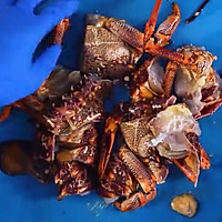 #晒出你的中秋团圆饭#姜葱爆新西兰峡湾龙虾的做法图解3