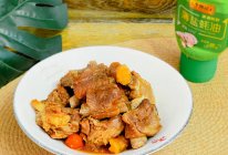 #李锦记X豆果 夏日轻食美味榜#低脂高蛋白山药烧排骨的做法