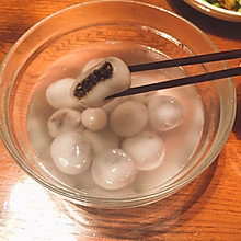 果仁汤圆——汉中的汤圆