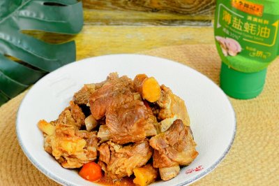 低脂高蛋白山药烧排骨