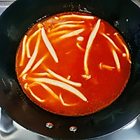 #在家邂逅美味火锅#番茄菌菇豆腐汤的做法图解5