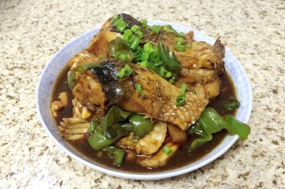 红烧鱼块