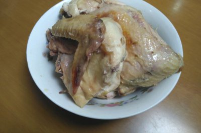 电饭锅盐焗鸡