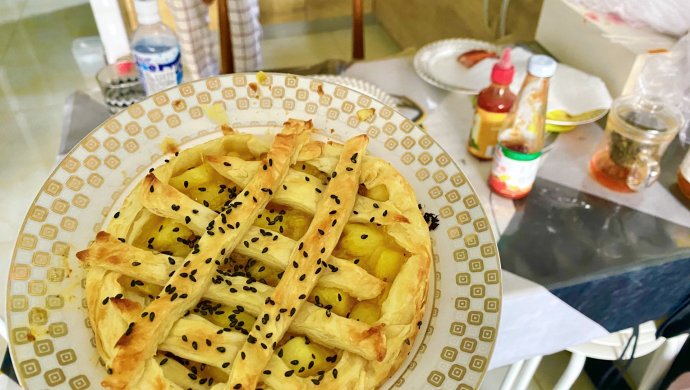 简单易上手的超酥菠萝派~