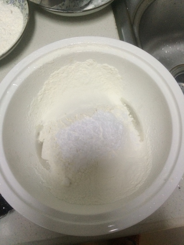 抹茶红豆酥的做法图解2