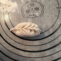 柳叶笋肉蒸饺#船歌鱼水饺#的做法图解8