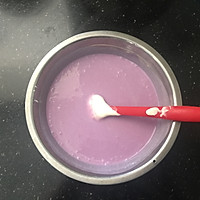 Fluff 棉花糖之大理石纹紫薯巧克力慕斯#有颜值的实力派#的做法图解13