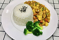 咖喱牛肉蘑菇饭(咖喱鸡肉杏鲍菇饭）的做法
