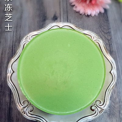 美味测评～小清新的抹茶冻芝士