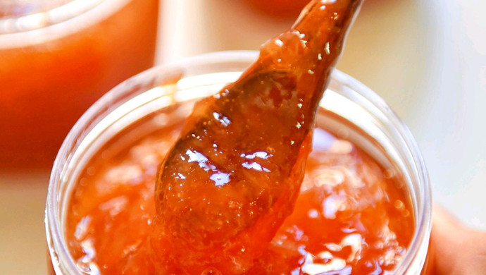 自制蜂蜜柚子酱，香甜不苦，秋冬必备暖饮滋润养颜