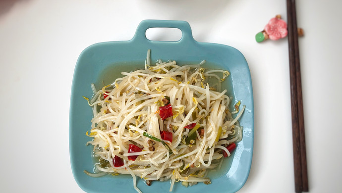 糖醋酸辣绿豆芽