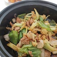 #花式炖煮不停歇#一人食砂锅菜花的做法图解8