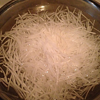 白萝卜牛肉丸的做法图解2