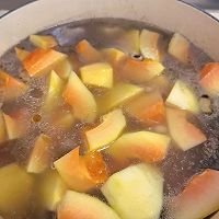 鸡脚眉豆木瓜汤的做法图解9
